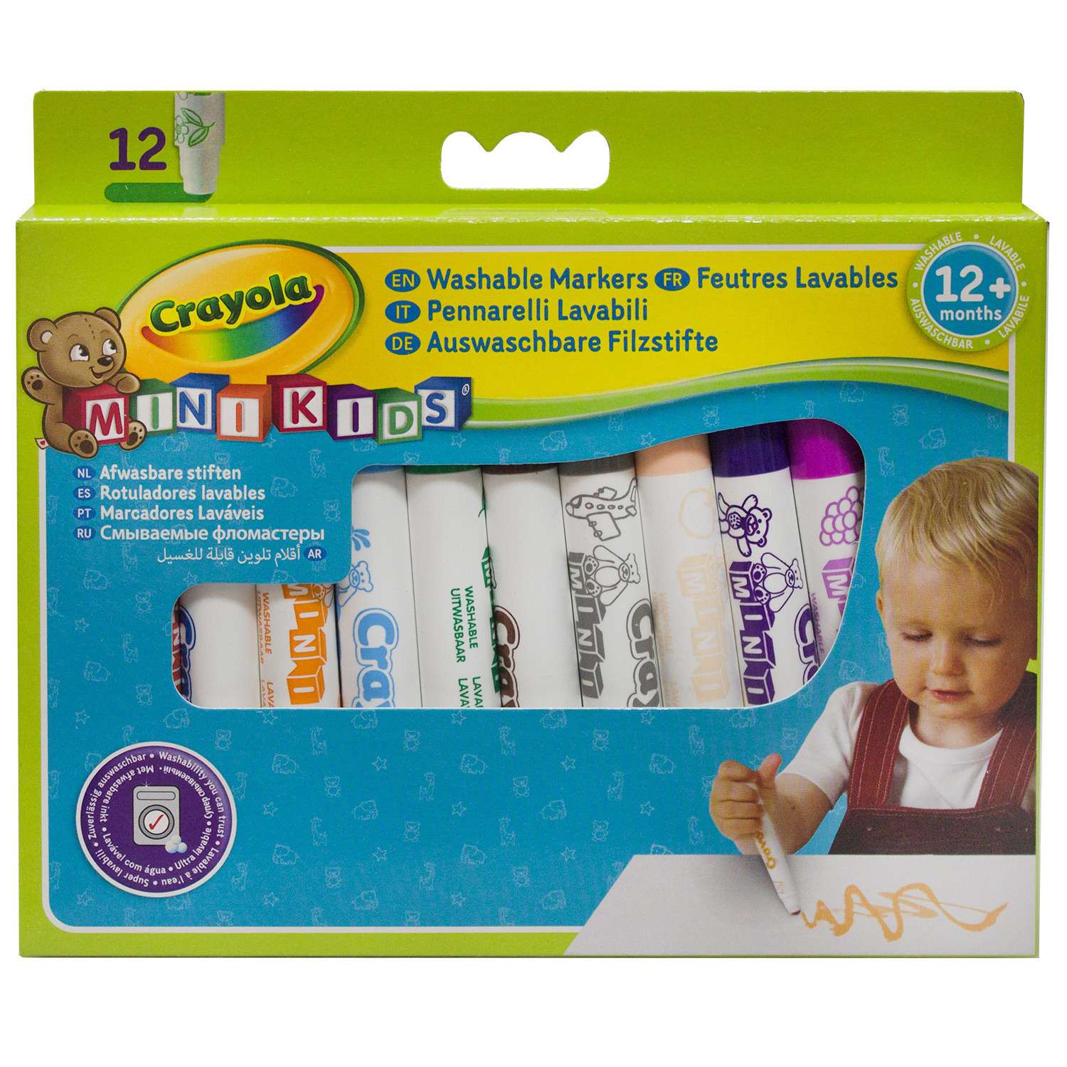 Фломастеры Crayola 12 цв. - фото 1