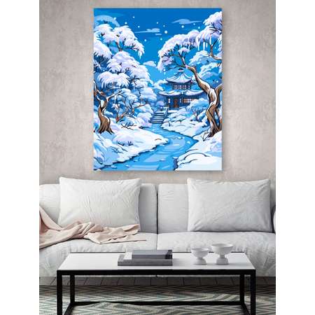 Картина по номерам Hobby Paint Зимний японский сад в ассортименте