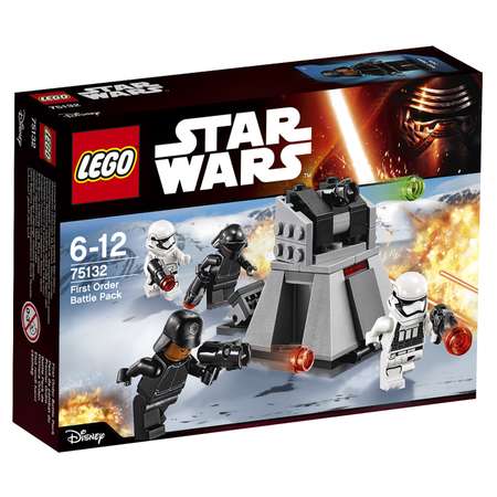Конструктор LEGO Star Wars Боевой набор Первого Ордена блочный