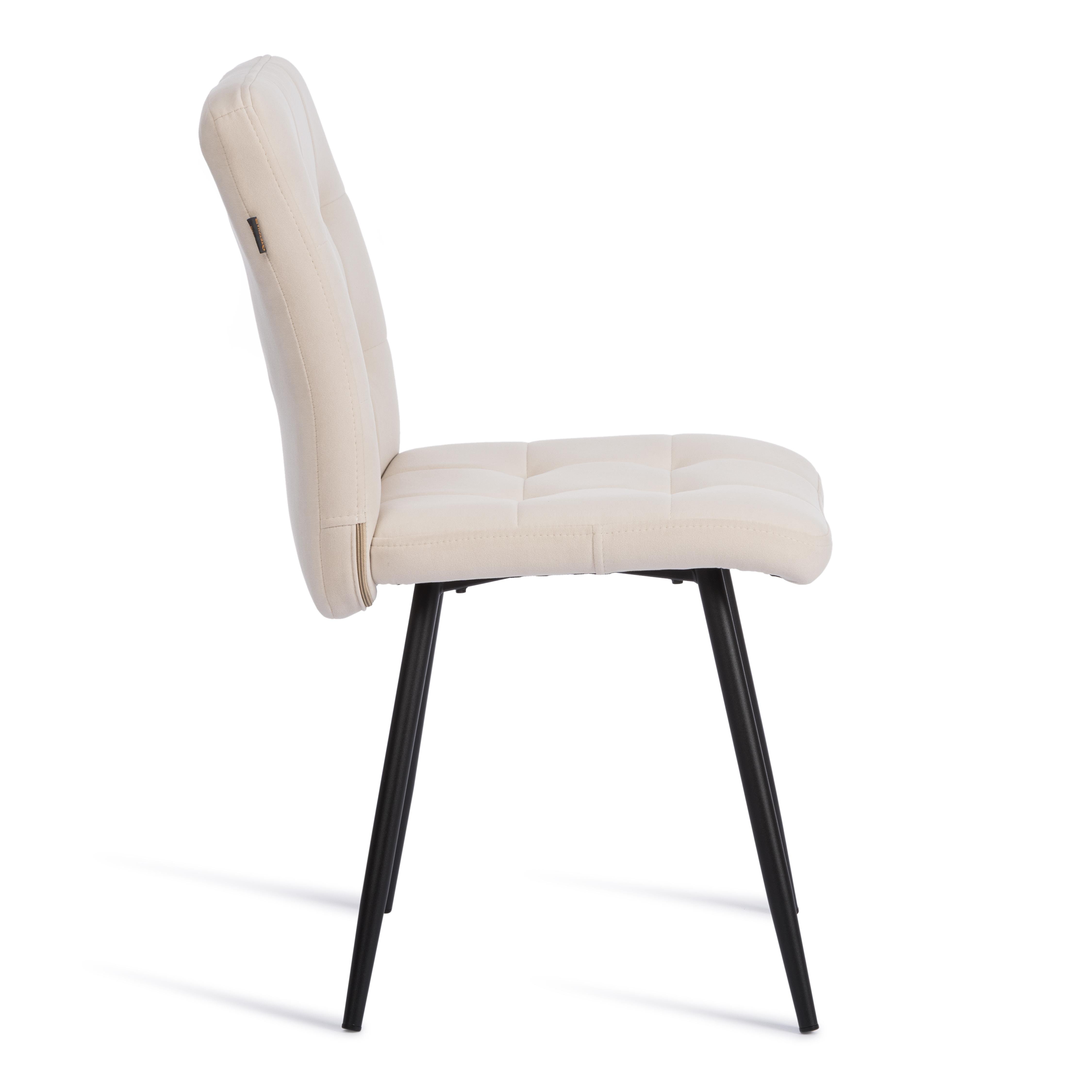 Стул TETCHAIR Medeo флок , молочный - фото 3