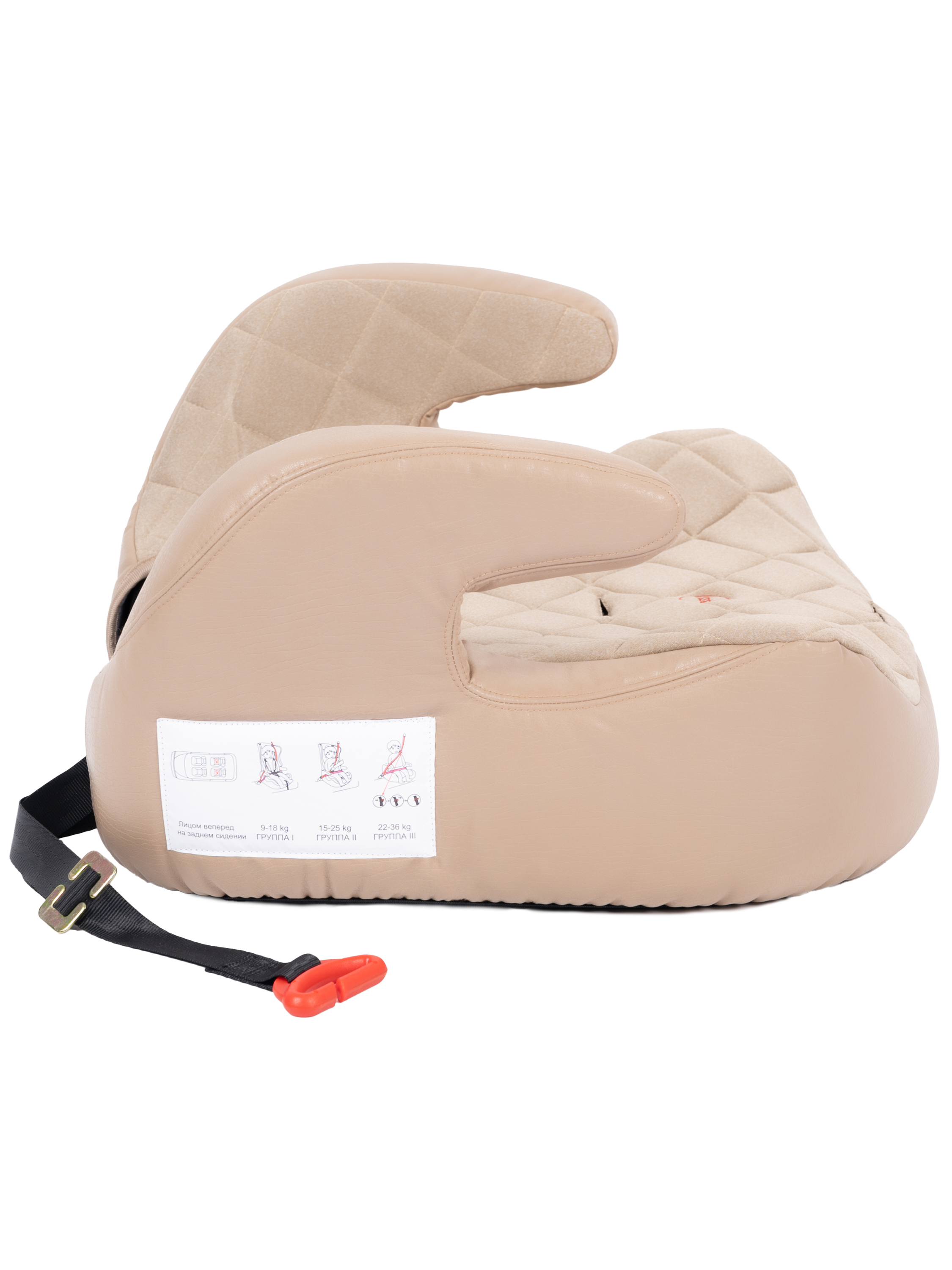 Автокресло Kingbaby Legend 1/2/3 (9-36 кг) бежевый - фото 16