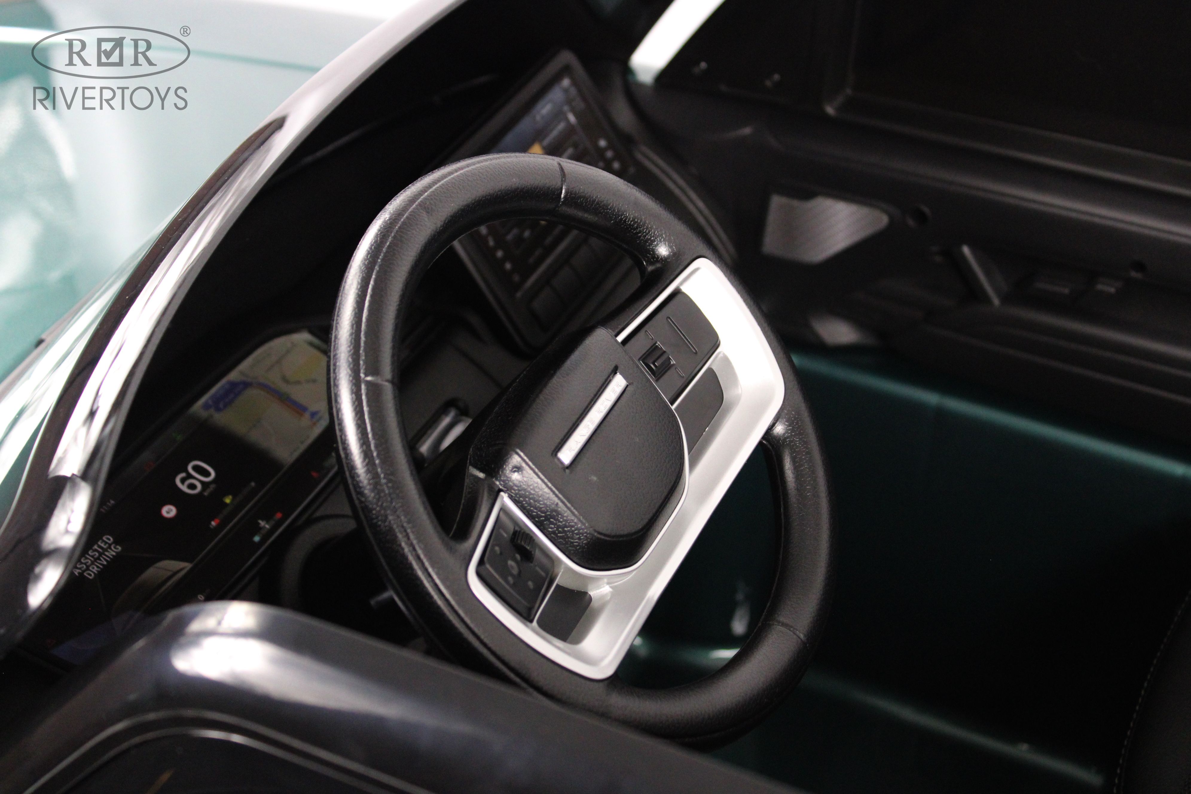 Электромобиль RIVERTOYS Y999YY-GREEN-GLANEC С пультом ДУ - фото 10