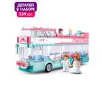 Конструктор SLUBAN Город 379 дет.