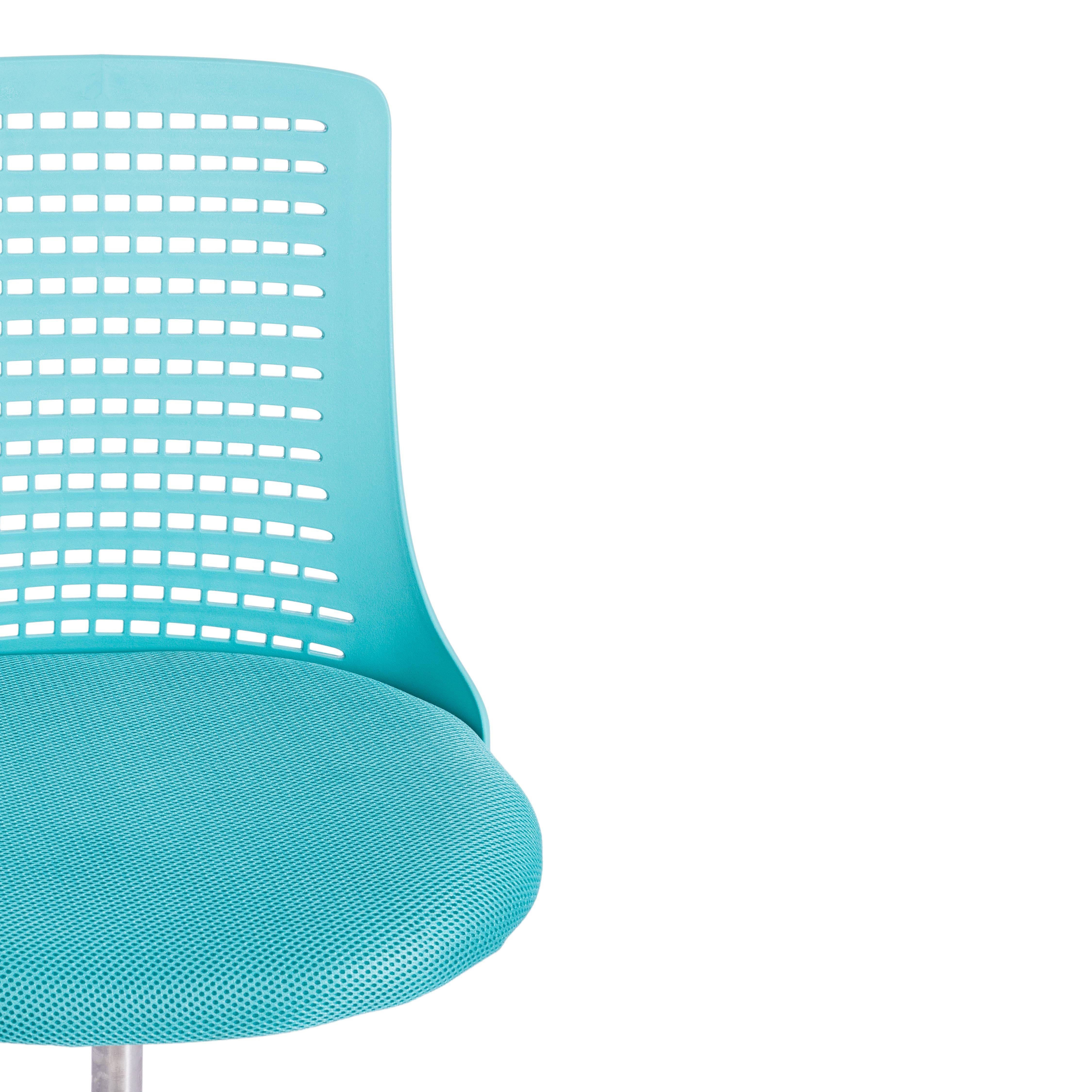 Компьютерное кресло TETCHAIR ткань, бирюзовый - фото 13