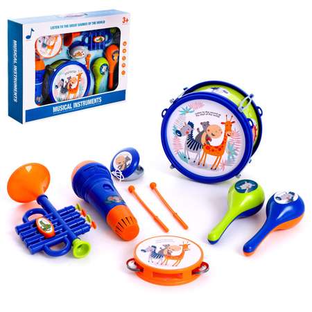 Игрушка музыкальная Sima-Land Зверята