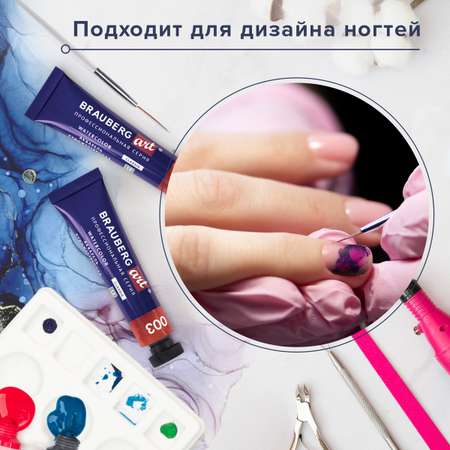 Краски акварель Brauberg 6 цв.