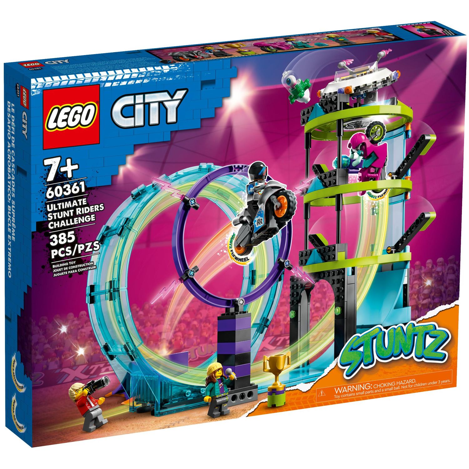 Конструктор LEGO City UltimateStunt Riders Challenge - фото 1
