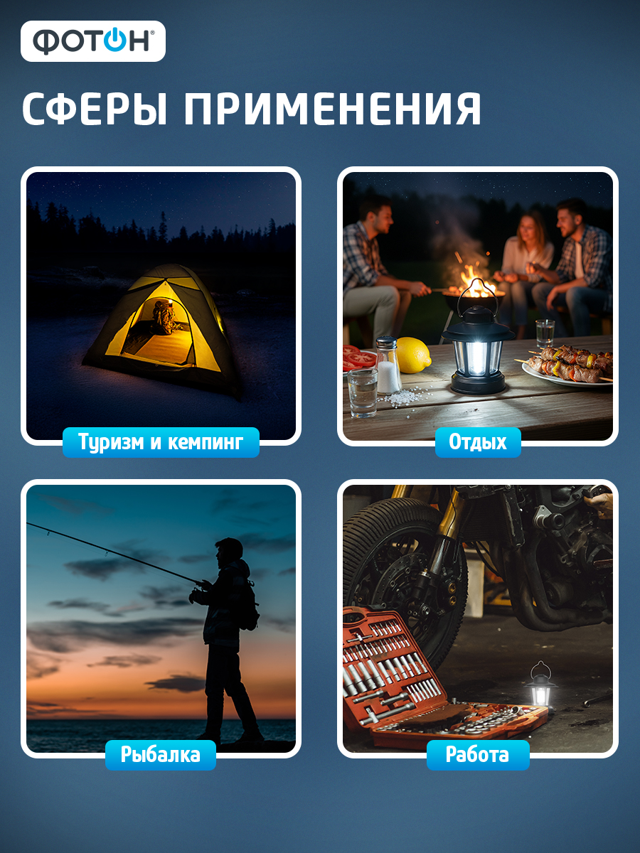 Фонарь кемпинговый Фотон C-480 - фото 10