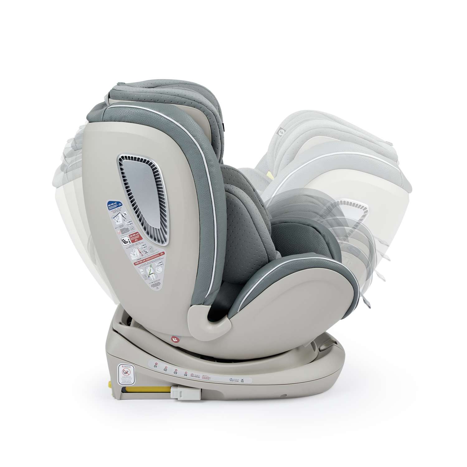Автокресло Happy Baby Isofix 0+/1/2/3 (0-36 кг) - фото 13
