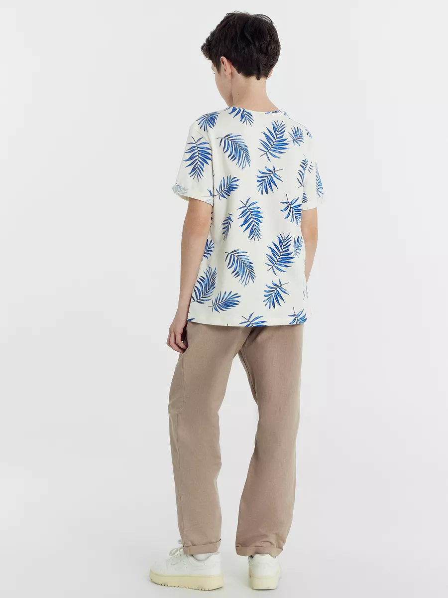 Брюки Mark Formelle (Марк Формэль) 183377/бежевый - фото 5