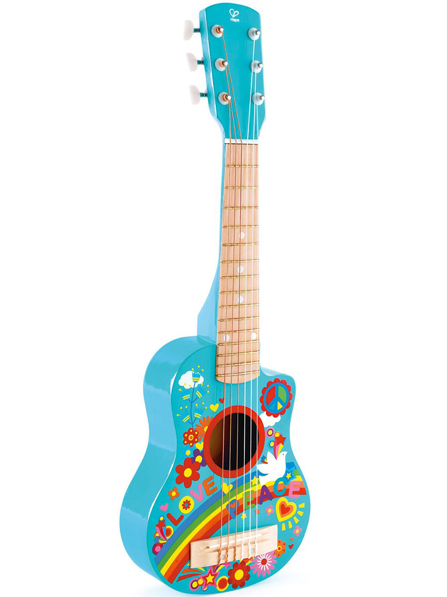 Игрушка музыкальная Hape Цветы гитара - фото 8