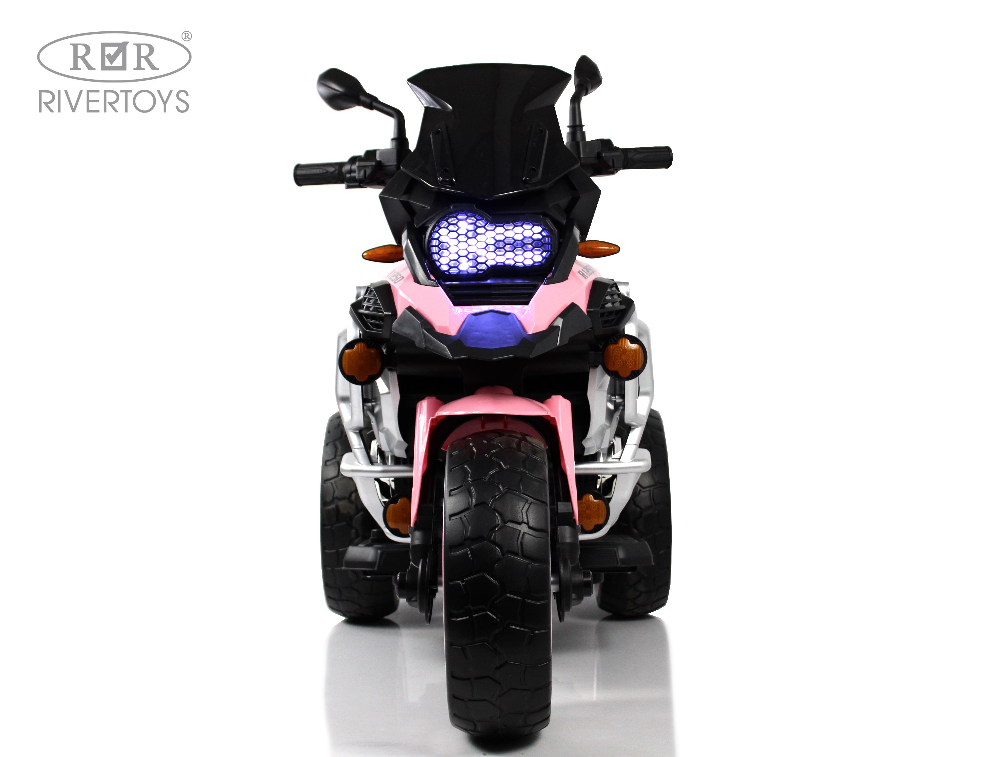 Электромотоцикл RIVERTOYS М111БХ-PINK - фото 3