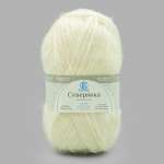 Пряжа Камтекс Северянка полушерстяная 100 г 150 м 205 белый, 10 мотков