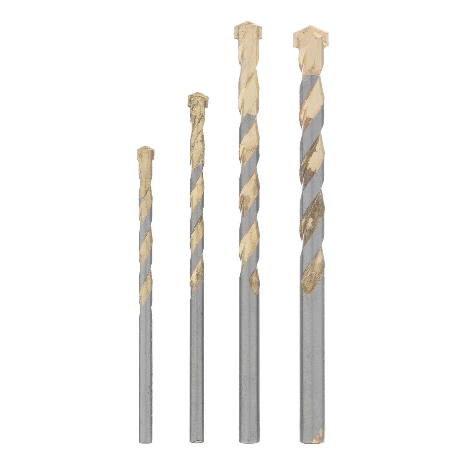 Набор сверл по бетону MATRIX Golden Line 5-6-8-10мм - фото 1