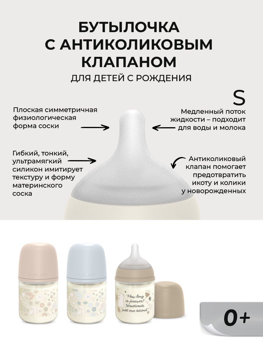 Бутылочка Suavinex 120 мл 1 шт. - фото 2