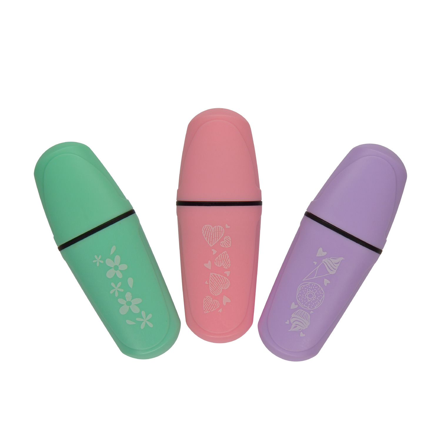 Текстовыделители Bruno Visconti 3 цв. - фото 2