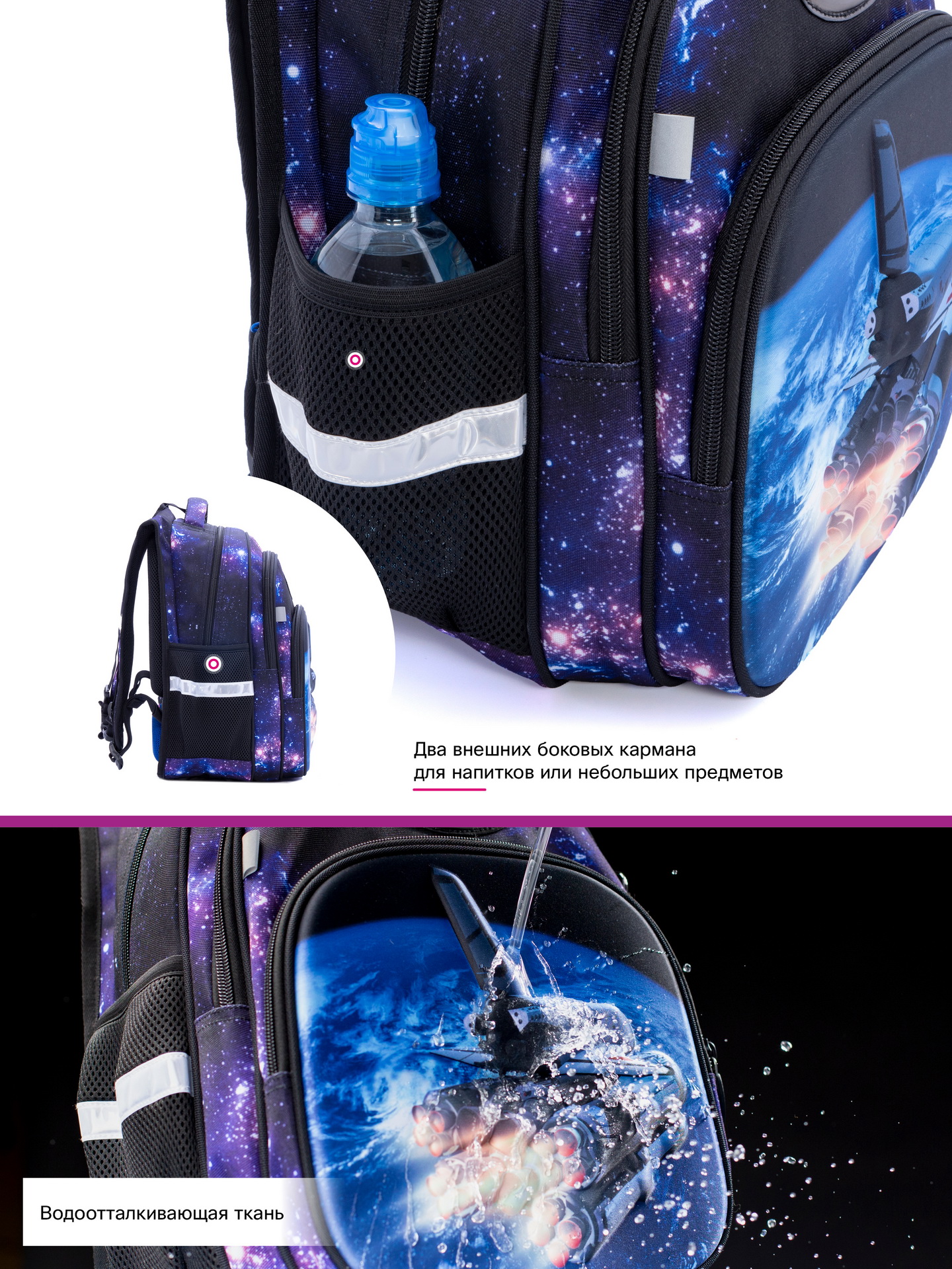 Рюкзак SkyName 17л анатомическая спинка+мячик - фото 9