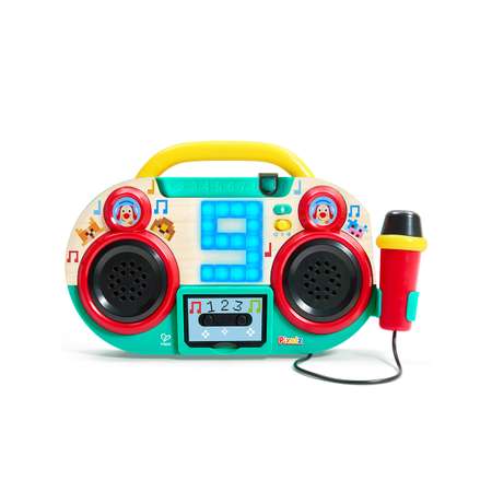 Игрушка музыкальная Hape Радио микропиксельный громкоговоритель, микрофон