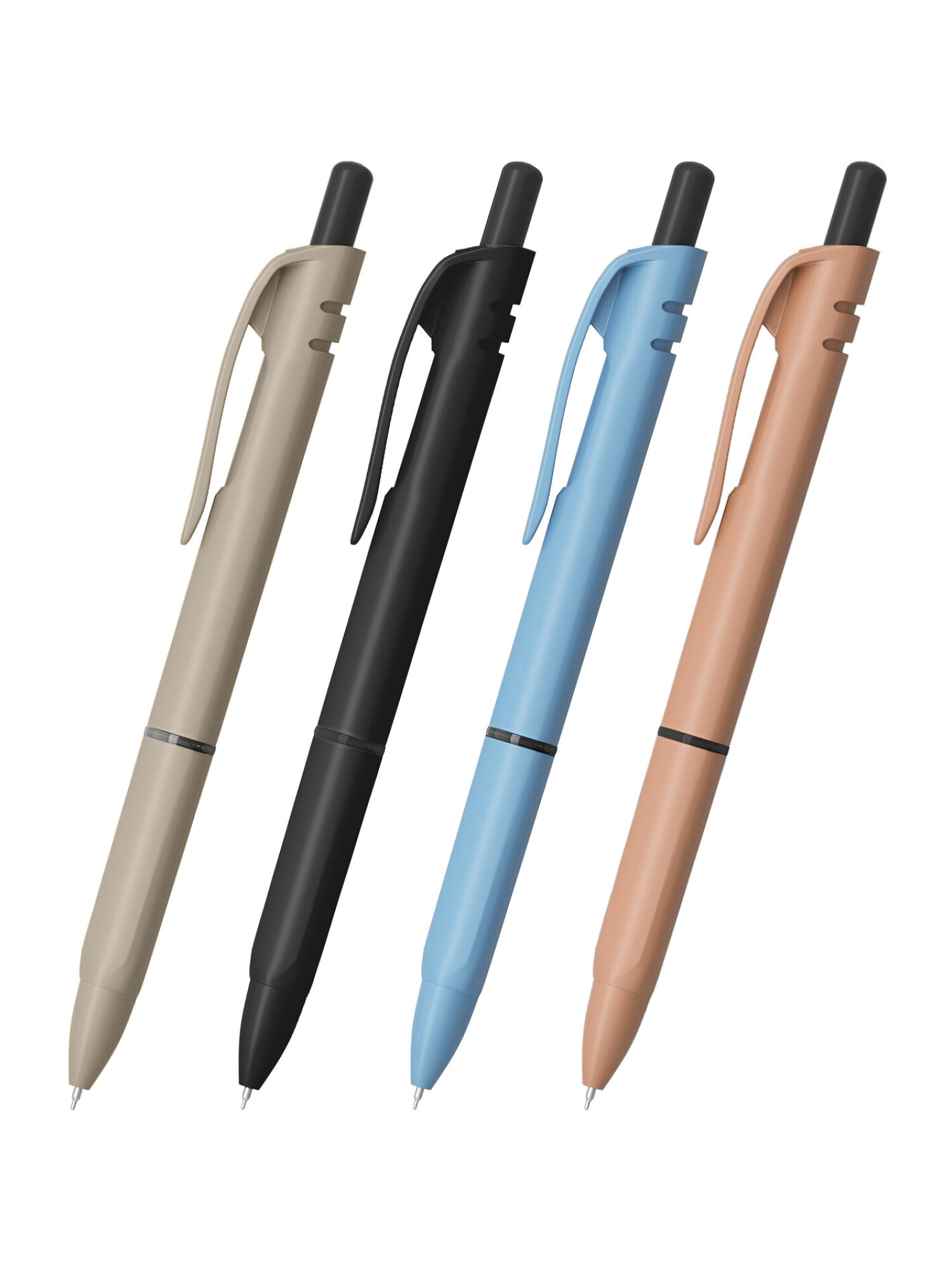 Ручка шариковая Brauberg 4 шт. - фото 3