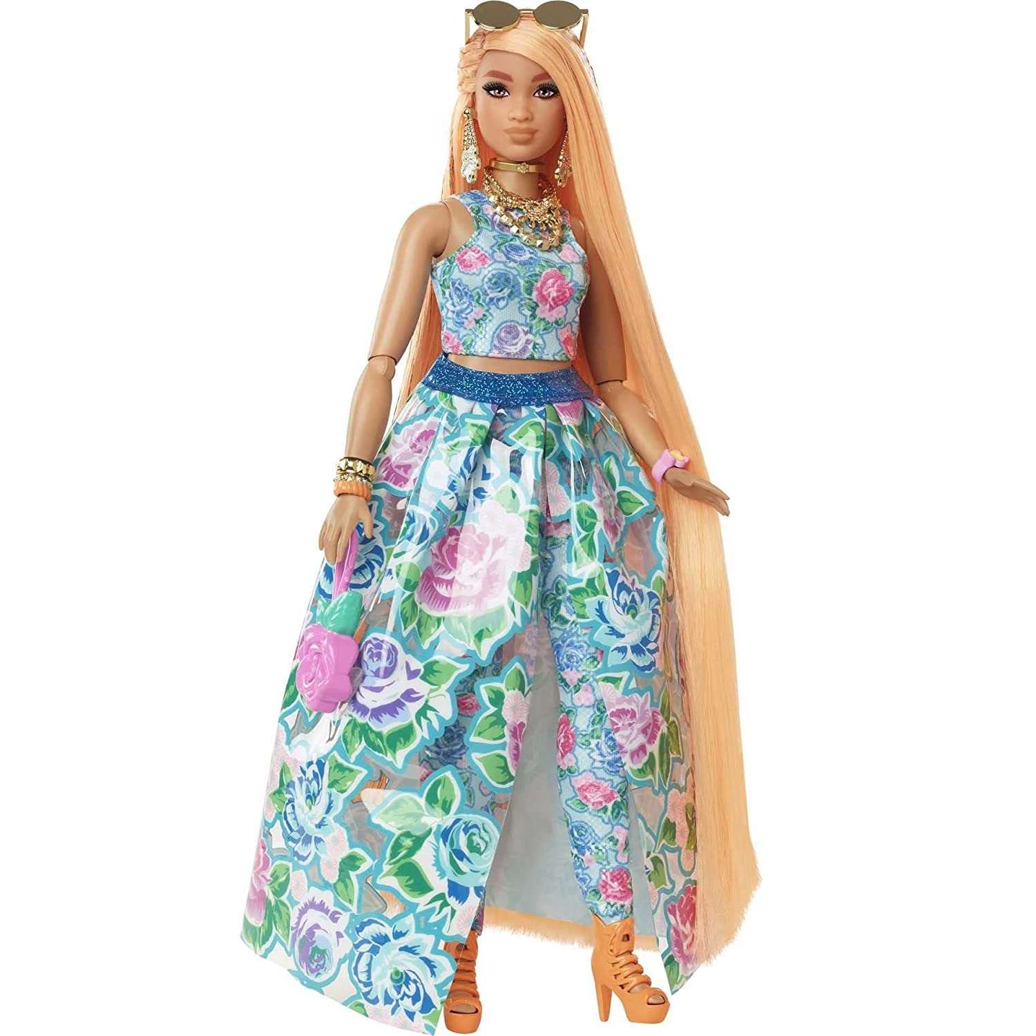 Кукла модельная Barbie Экстра HHN14 - фото 2