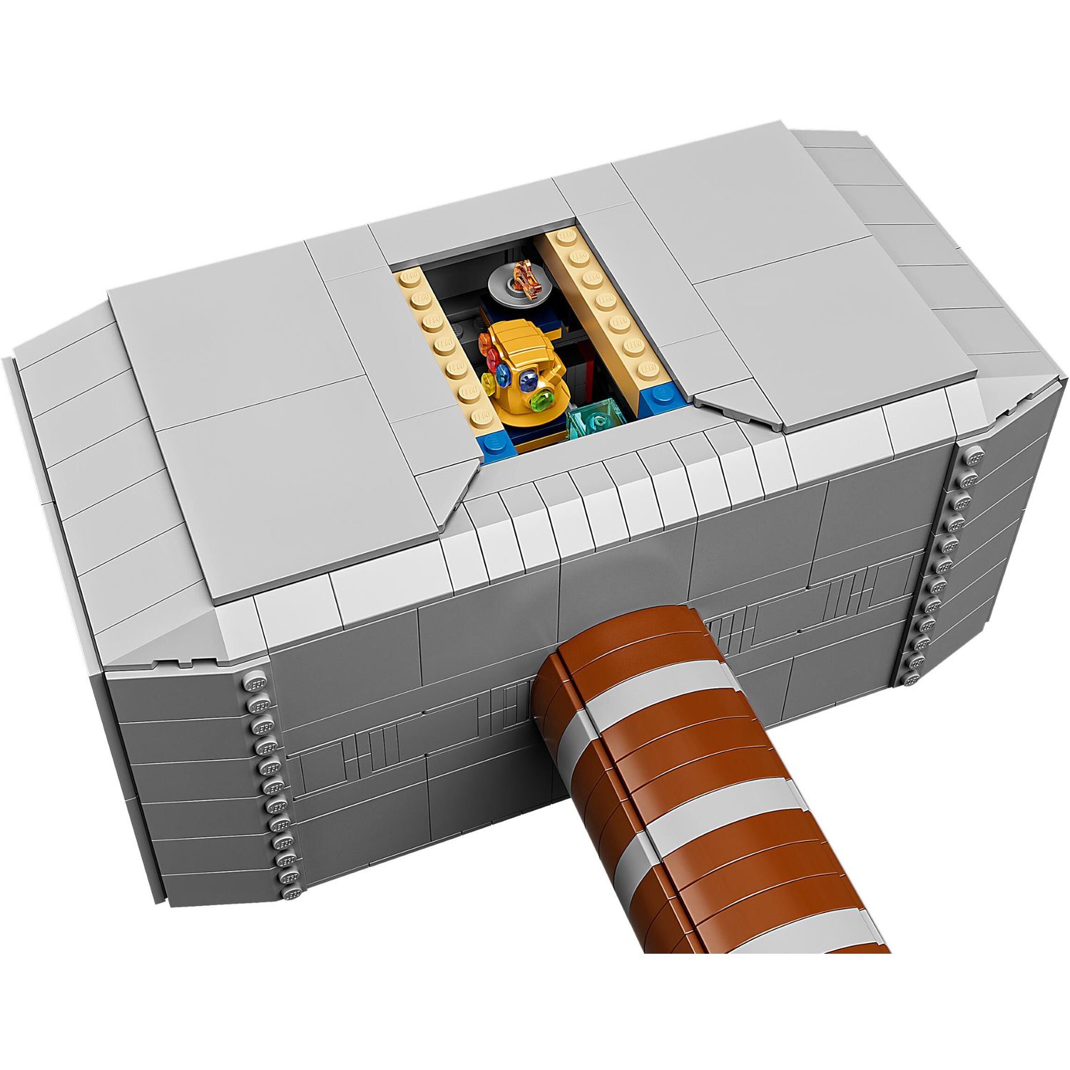 Конструктор LEGO Marvel Super Heroes Молот Тора блочный - фото 4