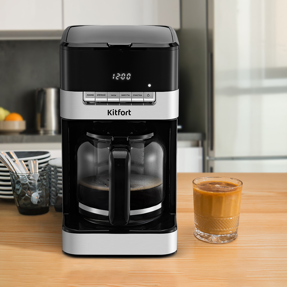 Кофеварка KITFORT КТ-7203 - фото 2