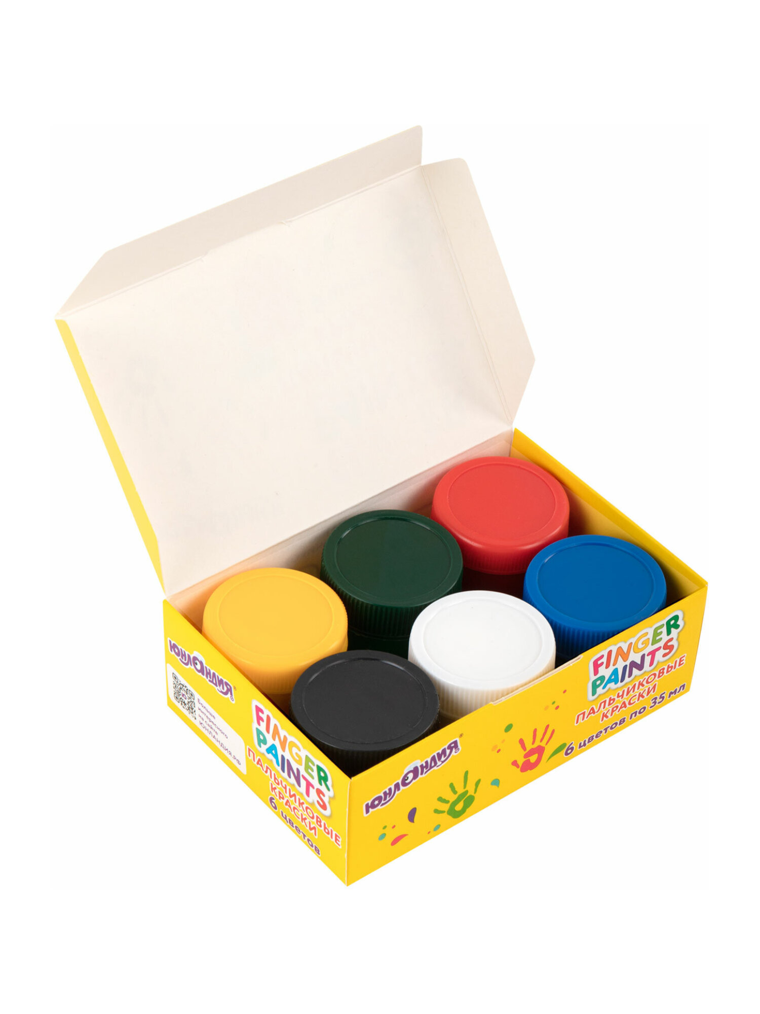 Краски пальчиковые Юнландия 6 цв. - фото 12