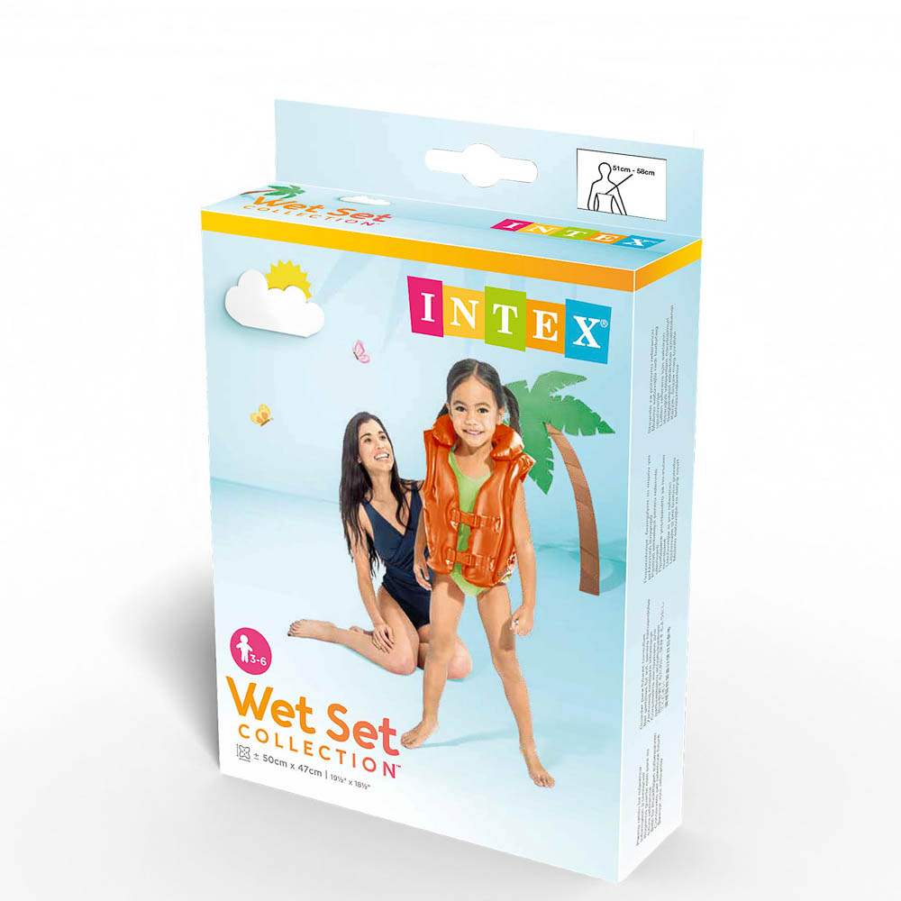 Надувной жилет Intex 3 - 6 лет Делюкс - фото 2