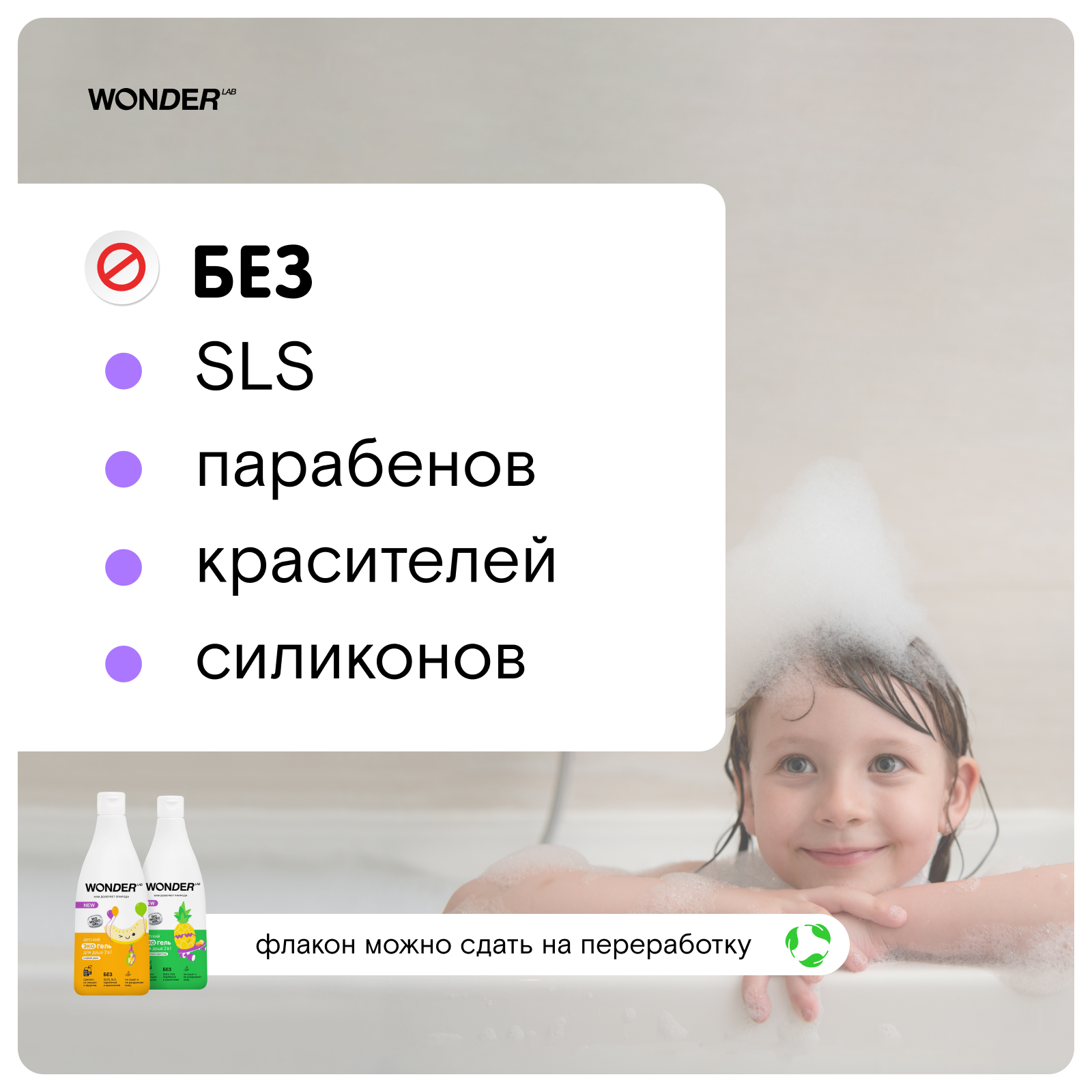 Набор средств WONDER Lab Дыня Мармелад 550 мл - фото 6