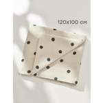 Пеленка муслиновая Happy Baby для новорожденных 120х100 см