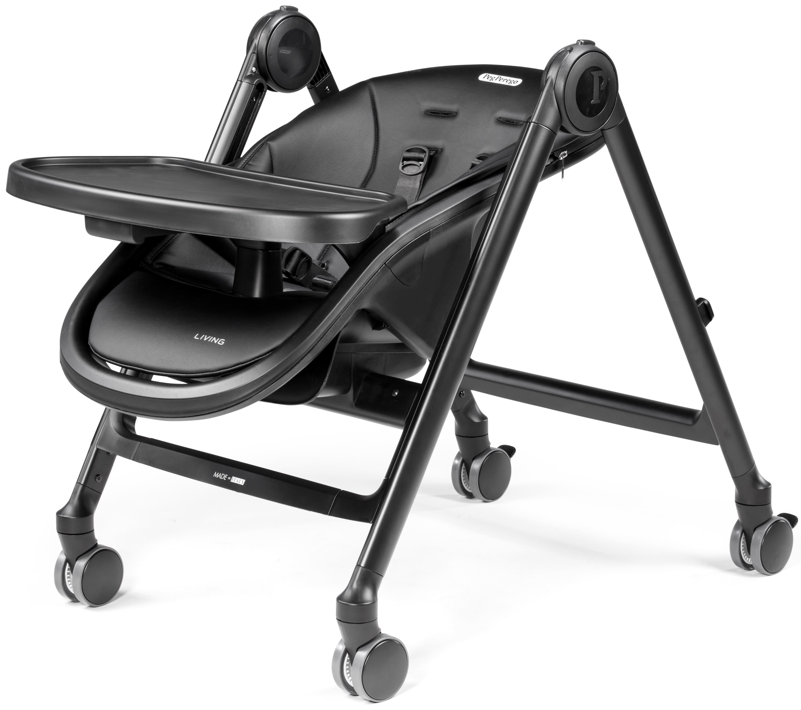 Стульчик для кормления Peg-Perego Living черный - фото 15