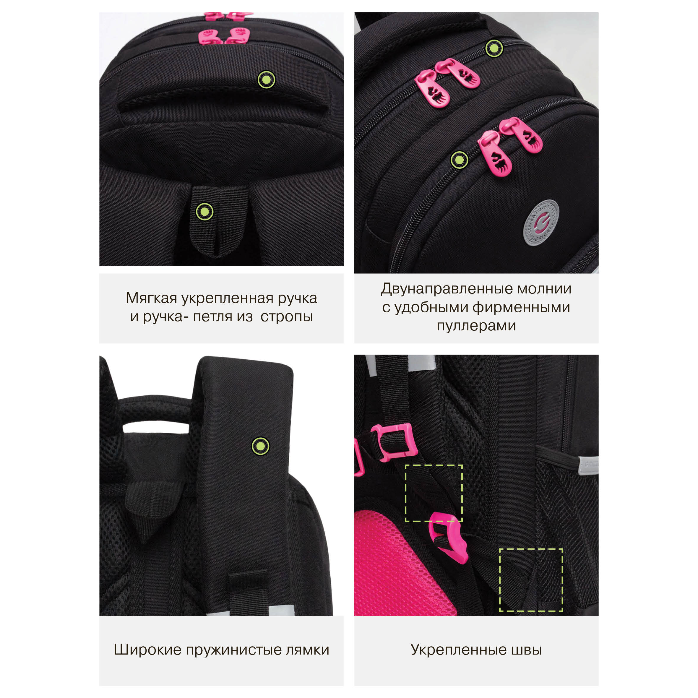 Рюкзак Grizzly для девочки - фото 13