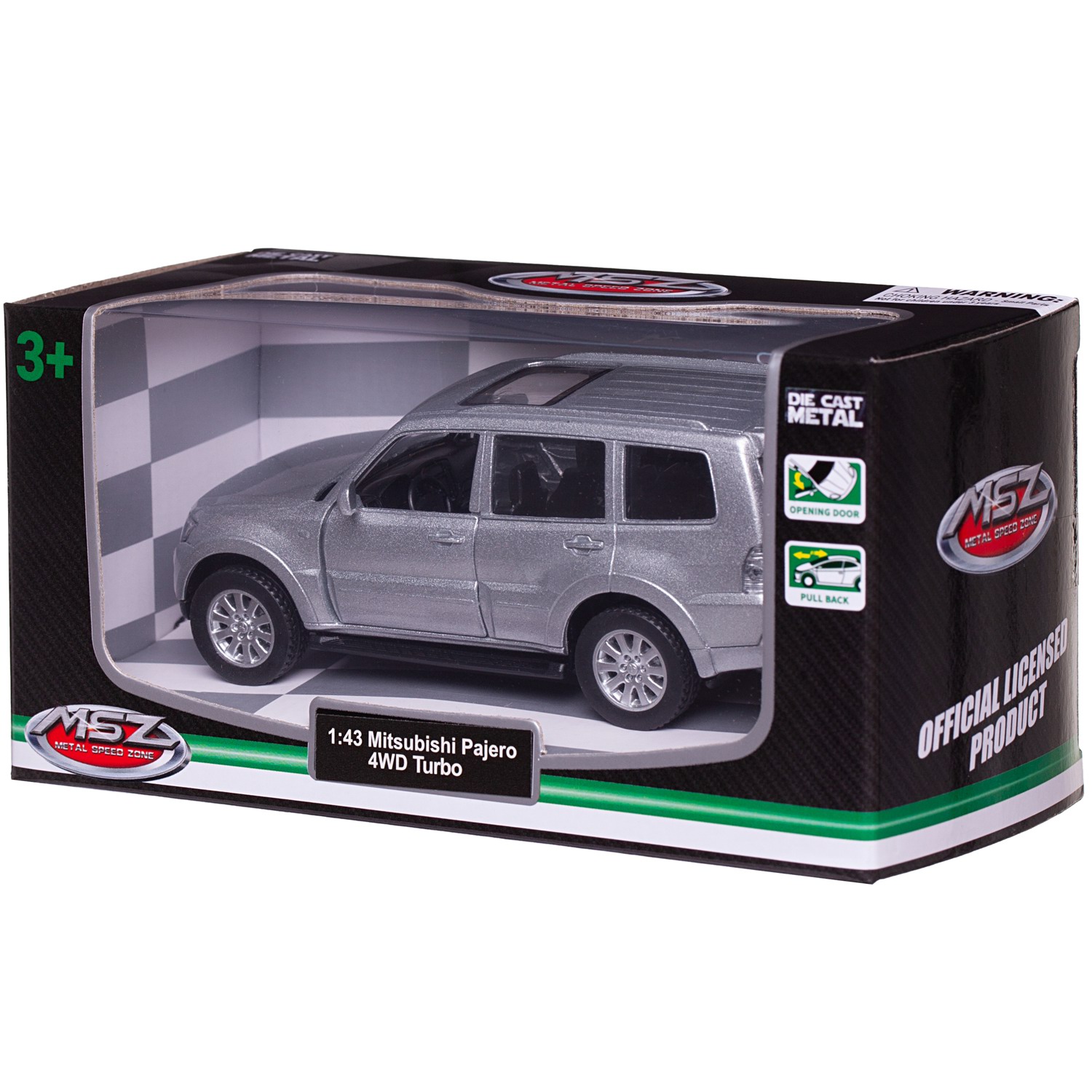Автомобиль Abtoys Mitsubishi MSZ 1:43 WE-15962S - фото 3