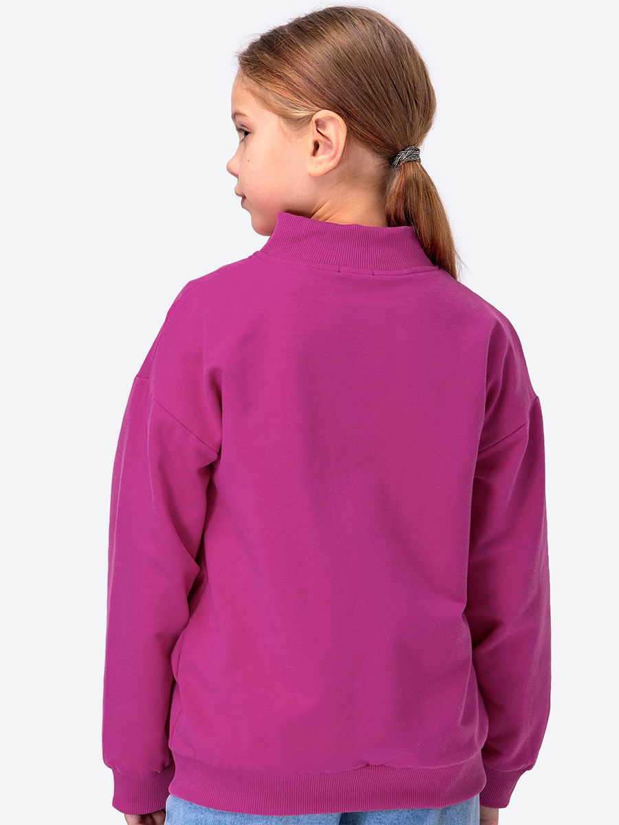 Толстовка HappyFox HF00159сливовый - фото 5