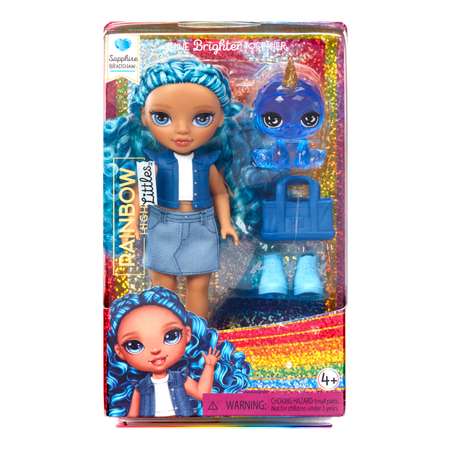 Кукла модельная Rainbow High Littles Сапфир высота 15 см