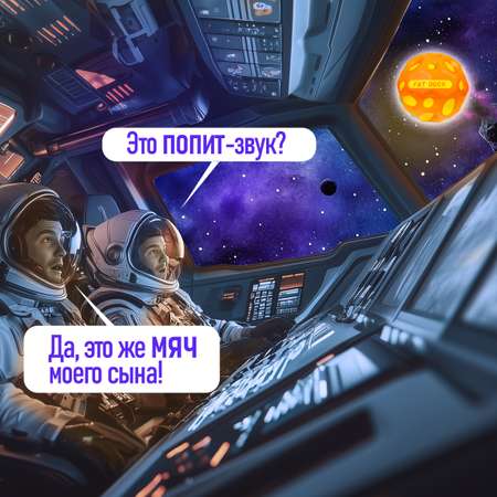 Детский мяч Крутой Замес 6 см