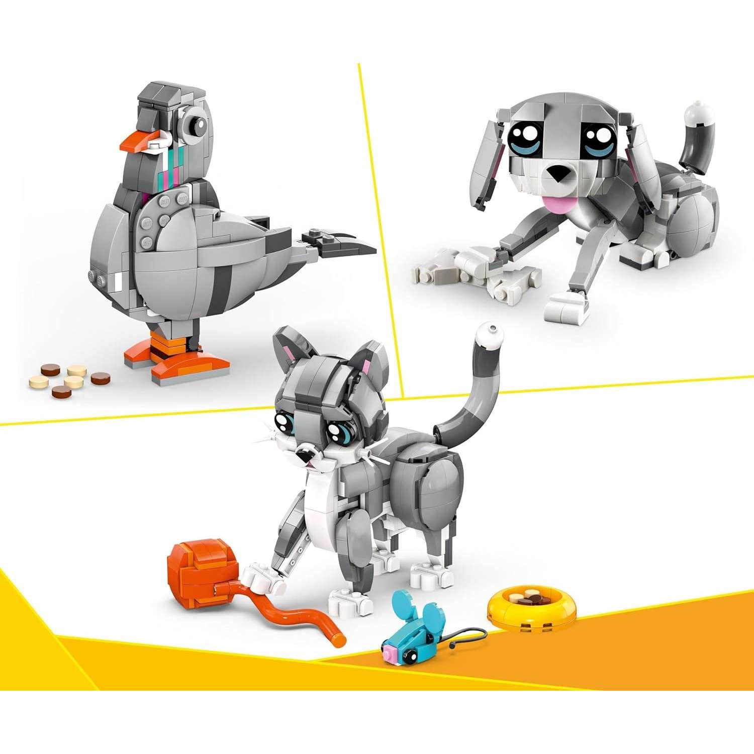 Конструктор LEGO Creator Игривый котенок блочный - фото 6