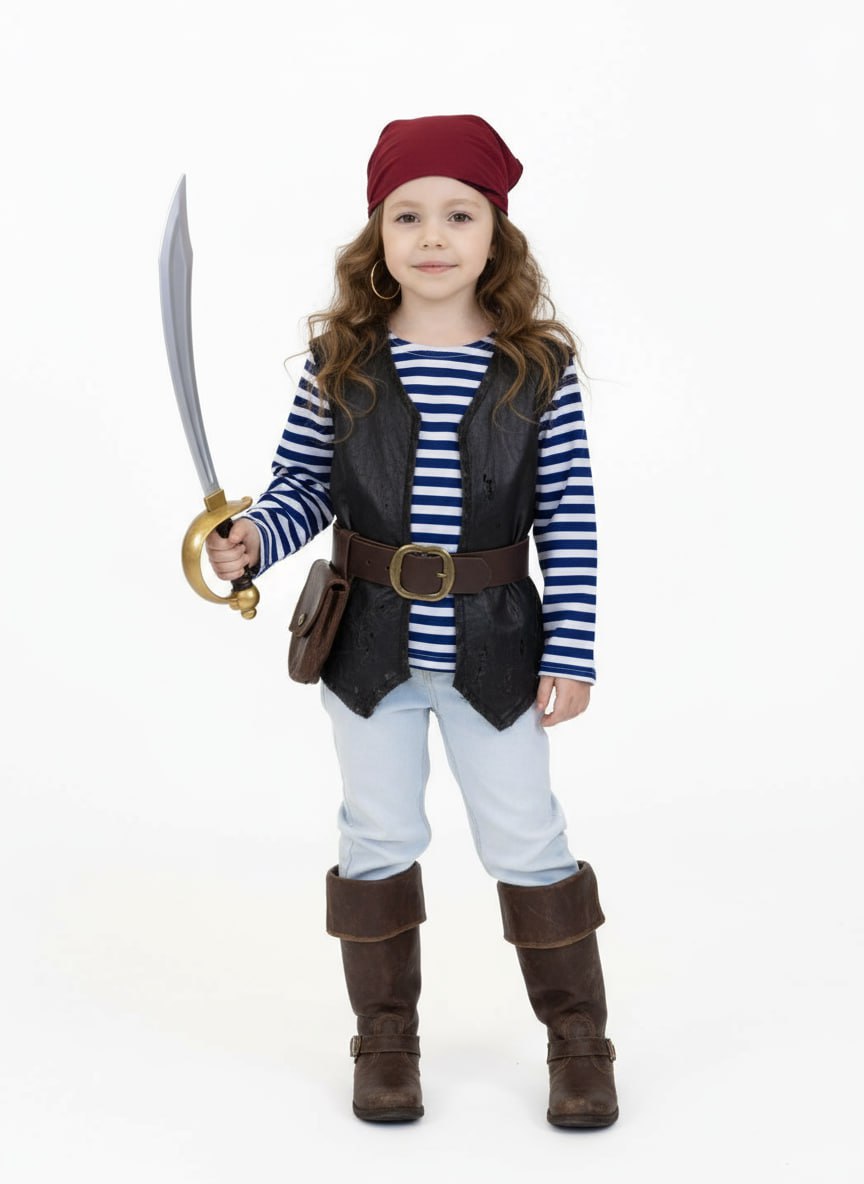 Лонгслив Утенок 516 василек полоска - фото 3