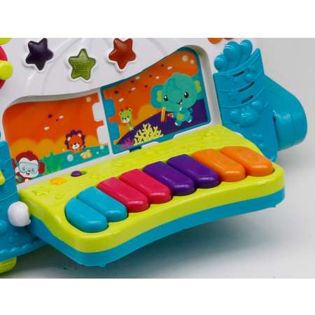 Игрушка развивающая Auby Доска 3в1 интерактивная 1089