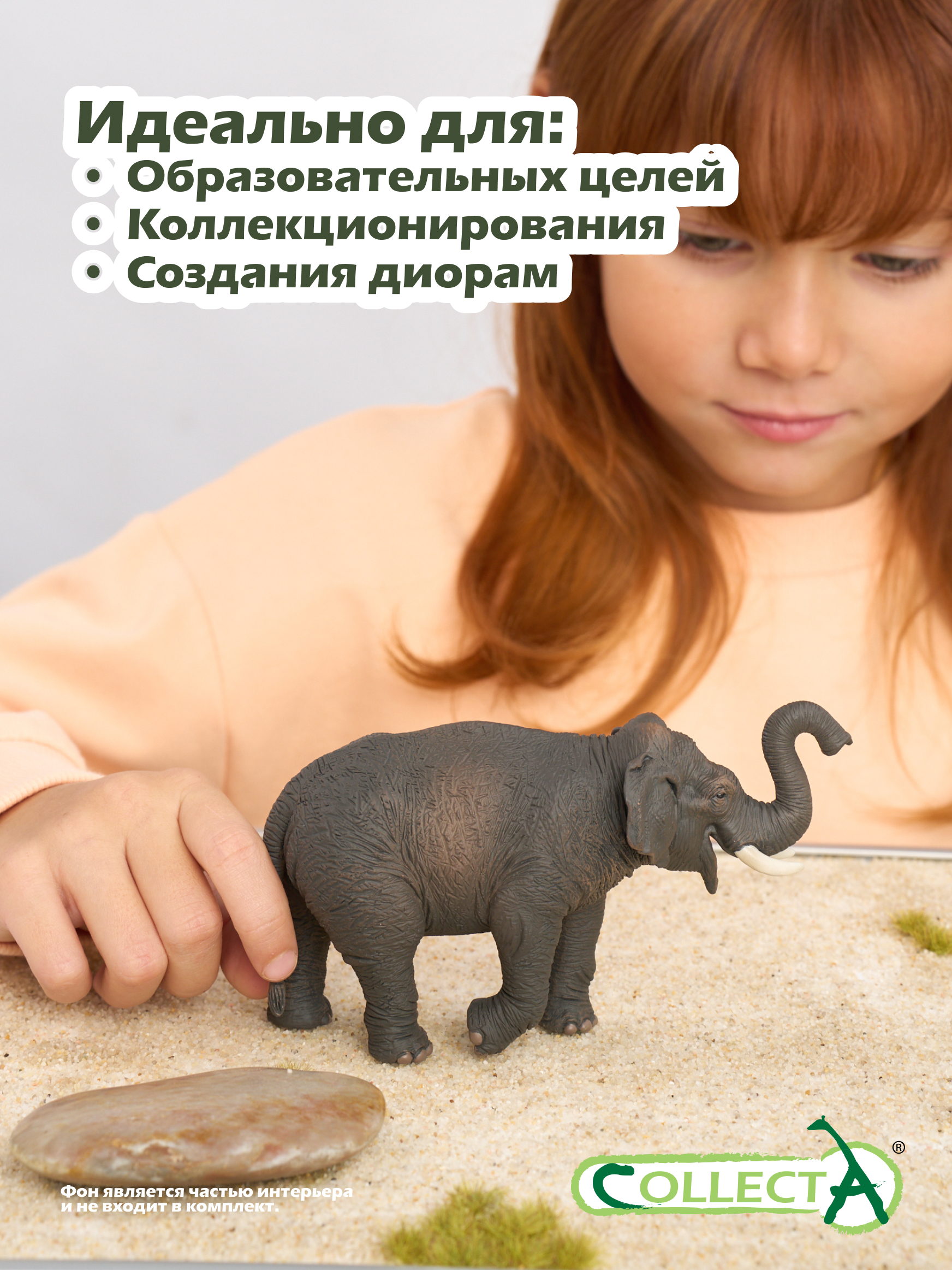 Фигурка Collecta Азиатский слон - фото 6