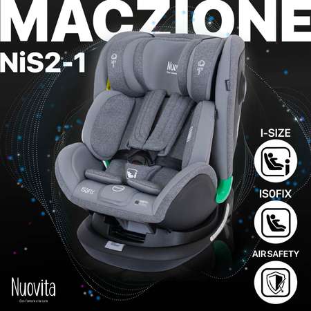 Автокресло Nuovita Isofix 0+/1/2/3 (0-36 кг)