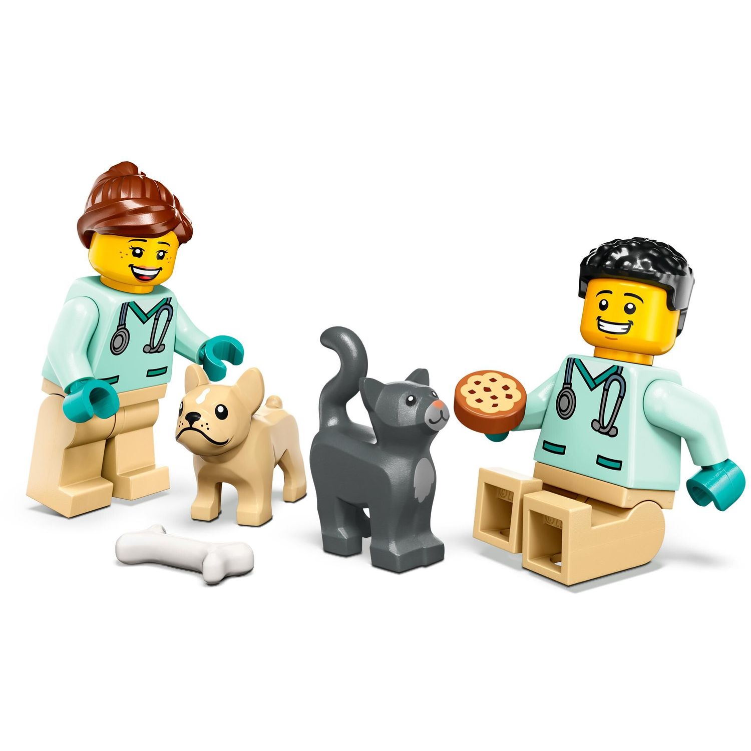 Конструктор LEGO City Спасательный фургон ветеринара - фото 6