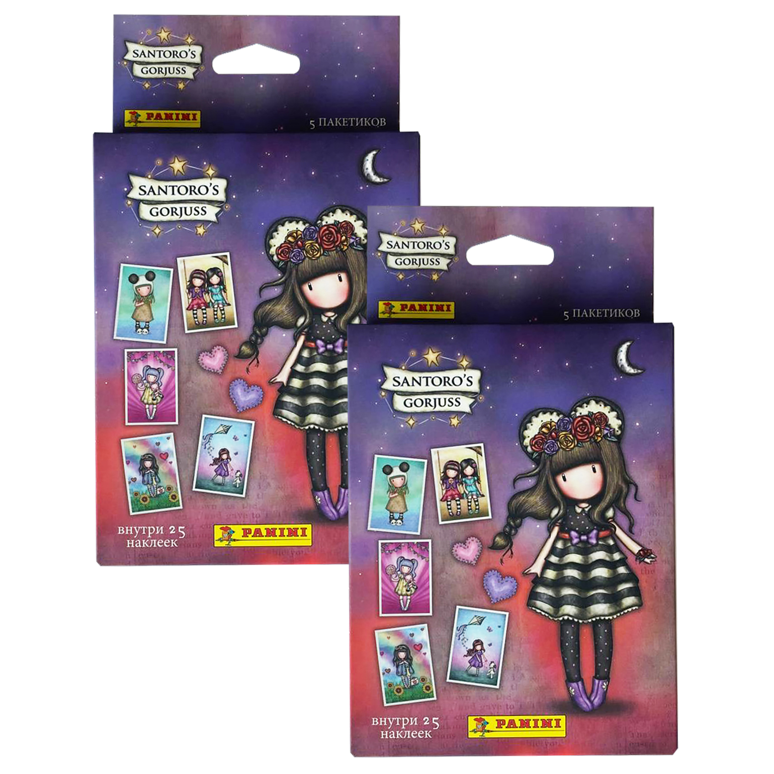 Наклейки Panini 10 шт. - фото 1
