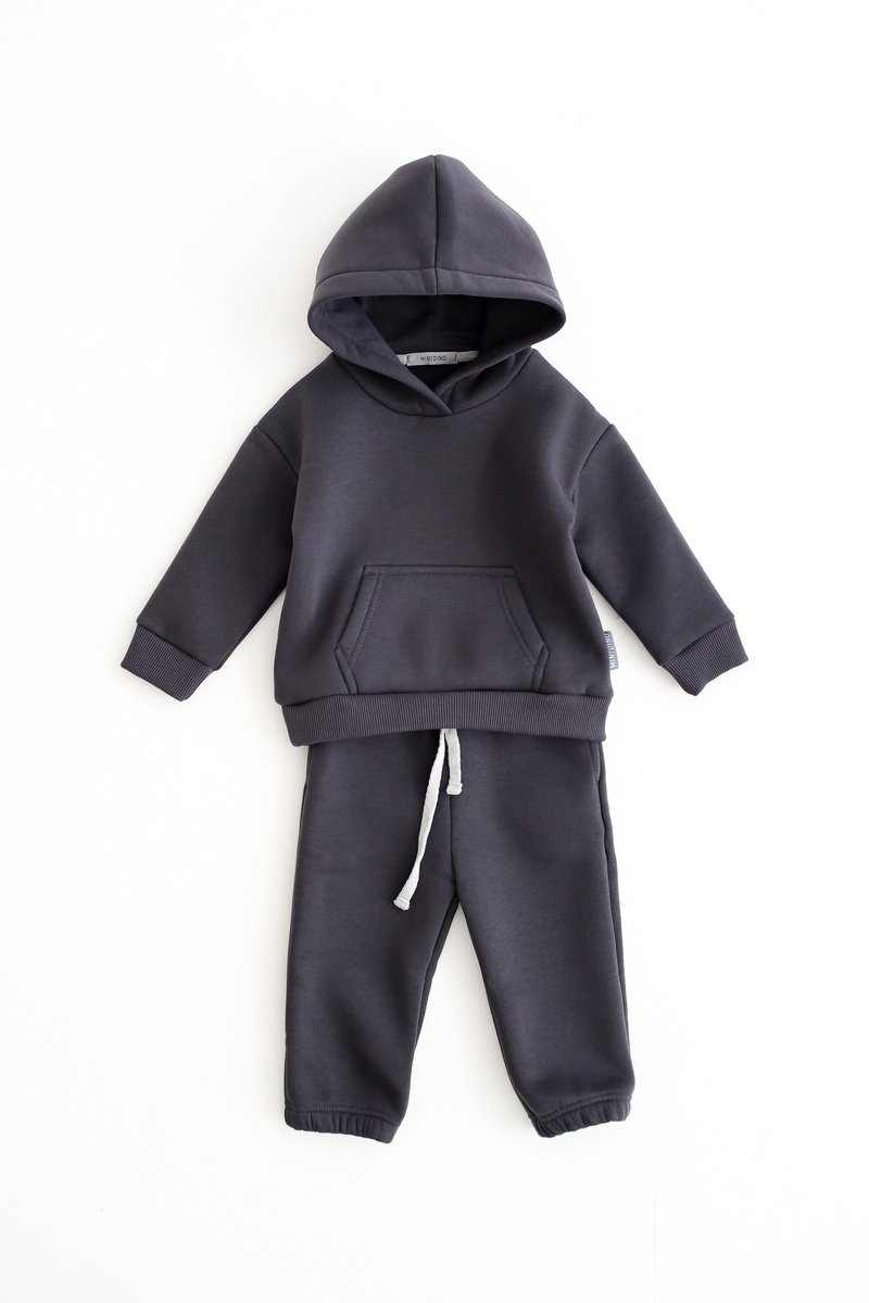 Костюм MINIDINO Т-КМПЛ-024/ДКомплект утепленный Sport New графит - фото 1