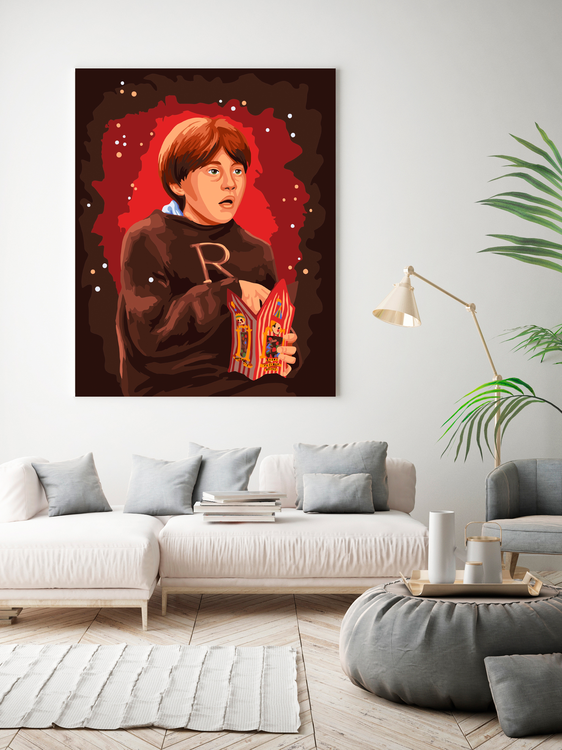 Картина по номерам Art sensation Рон Уизли в ассортименте - фото 3