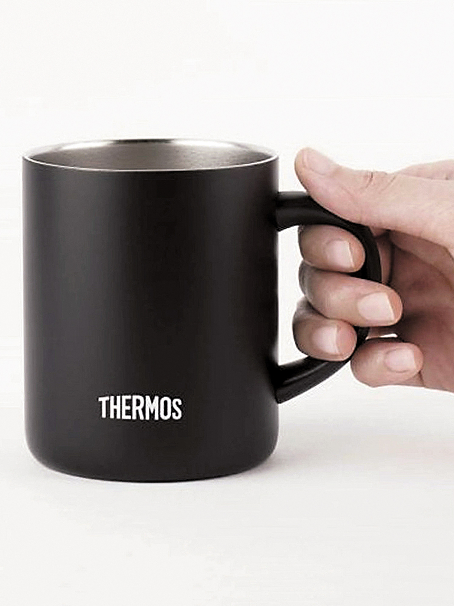 Термокружка для чая кофе 350 мл THERMOS JDG-352 чёрная – нержавеющая сталь тепло/холод 2/4 часа - фото 10