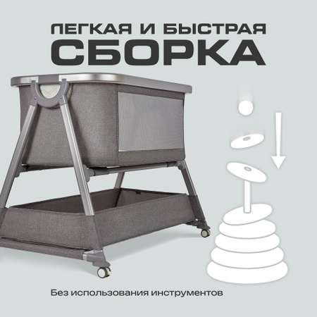 Детская приставная кроватка Nuovita Accanto Vanni