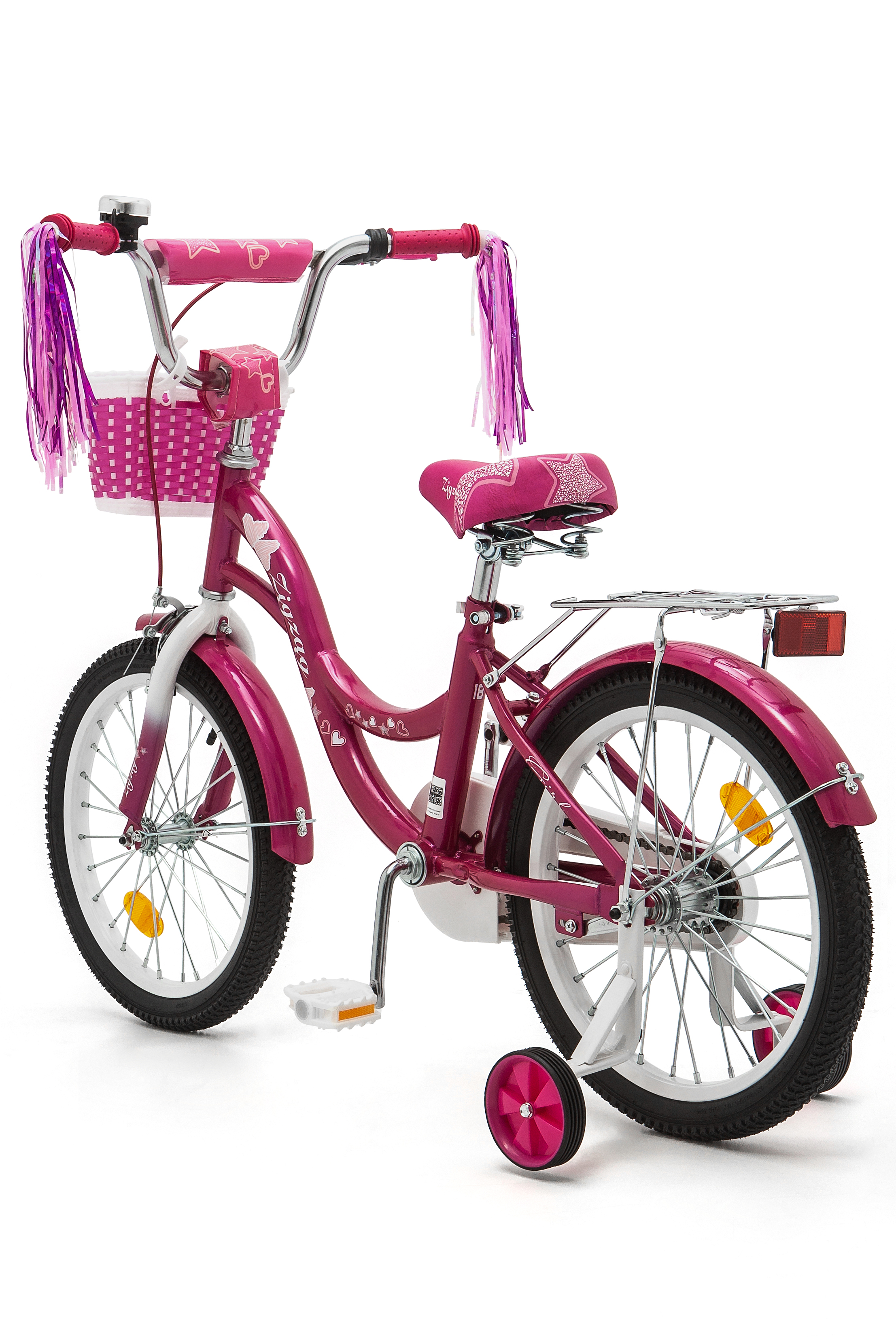 Двухколесный велосипед ZigZag 18 дюймов - фото 12