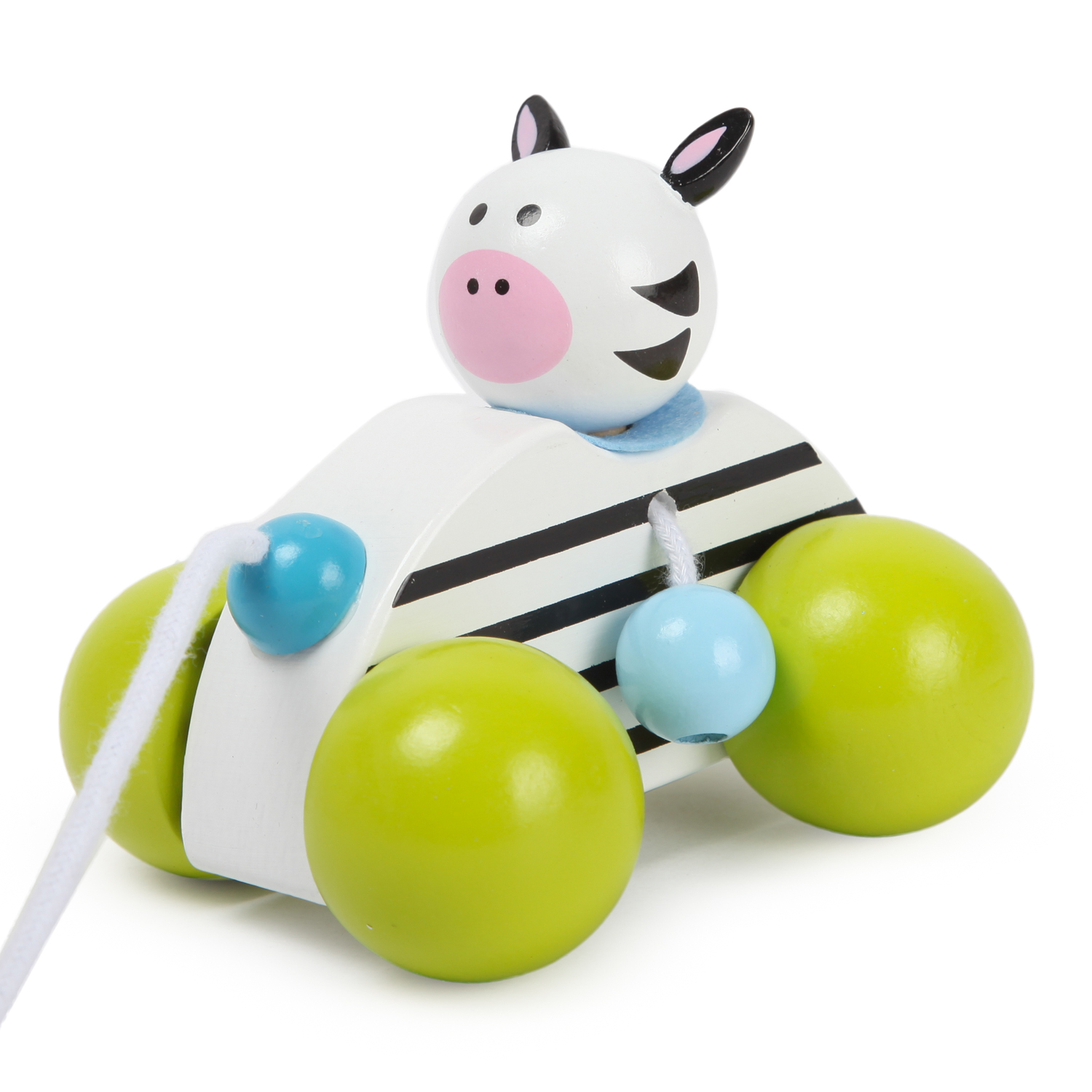 Игрушка BabyGo каталка Зебра - фото 1