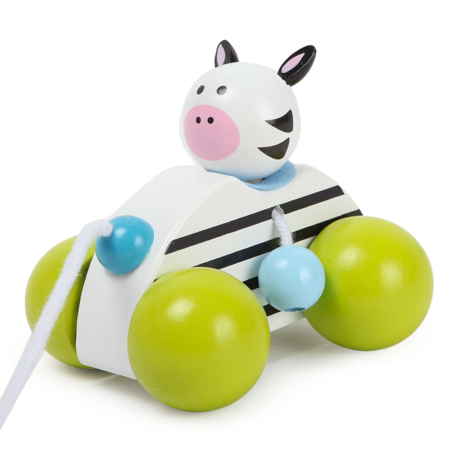 Игрушка BabyGo каталка Зебра - фото 1